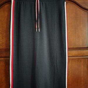 Tommy Hilfiger Skirt Large Navy Blue Pull-on style NWT